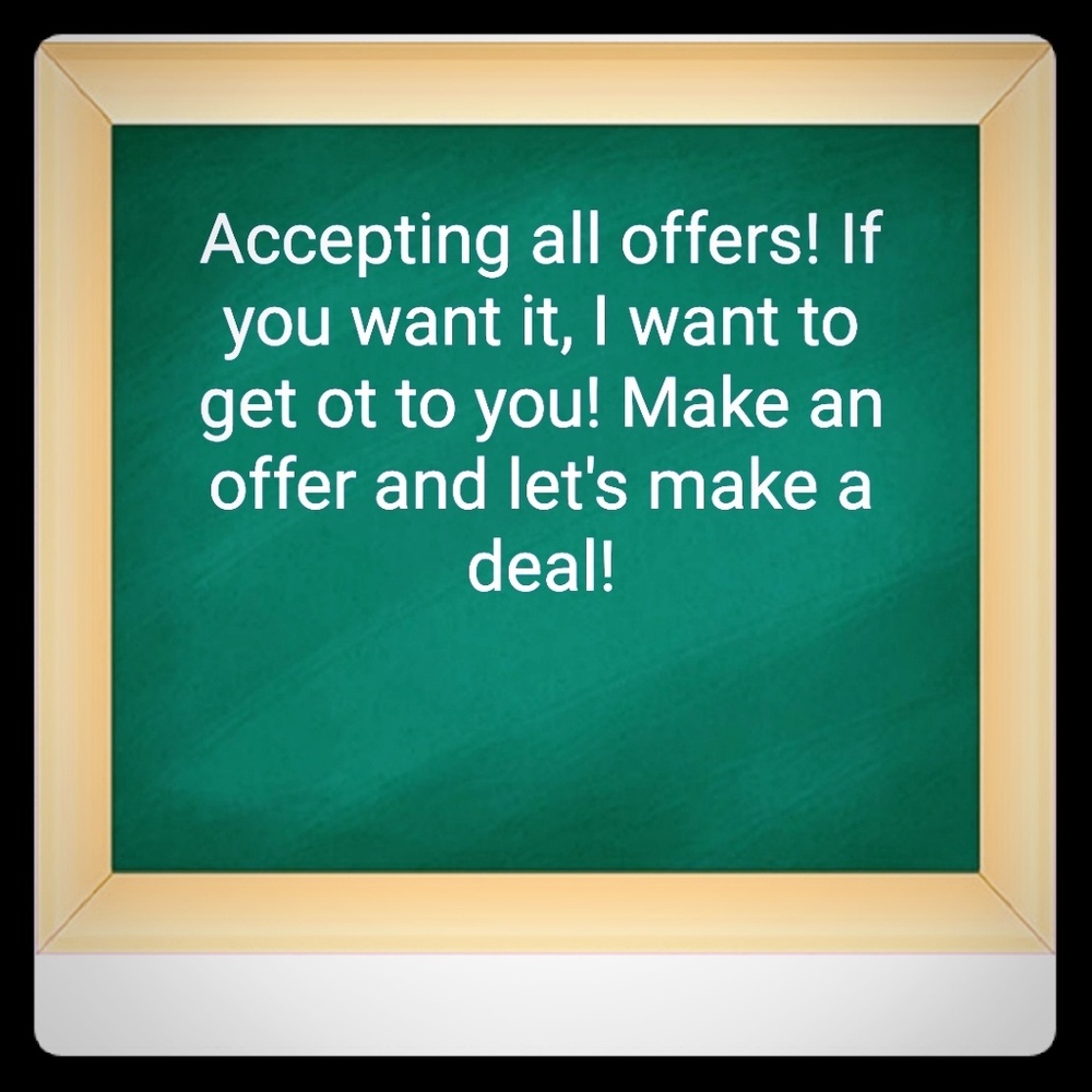 Bundle and save! Make me an offer!